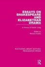 Essays on Shakespeare and Elizabethan Drama : In Honour of Hardin Craig - Book