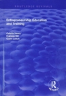 Entrepreneurship Education and Training : The Issue of Effectiveness - Book