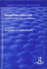 Government Reformed : Values and New Political Institutions - Book