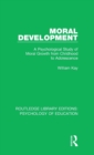 Moral Development : A Psychological Study of Moral Growth from Childhood to Adolescence - Book