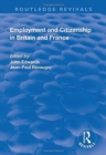 Employment and Citizenship in Britain and France - Book