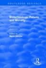 Biotechnology, Patents and Morality - Book