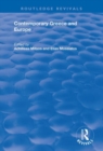Contemporary Greece and Europe - Book
