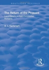 The Return of the Peasant : Land Reform in Post-Communist Romania - Book