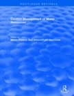 Conflict Management of Water Resources - Book