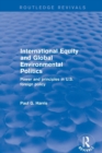 International Equity and Global Environmental Politics : Power and Principles in US Foreign Policy - Book