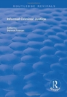 Informal Criminal Justice - Book