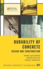 Durability of Concrete : Design and Construction - Book