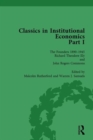Classics in Institutional Economics, Part I, Volume 3 : The Founders - Key Texts, 1890-1948 - Book