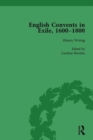 English Convents in Exile, 1600-1800, Part I, vol 1 - Book