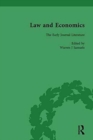 Law and Economics Vol 2 : The Early Journal Literature - Book