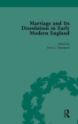 Marriage and Its Dissolution in Early Modern England, Volume 3 - Book