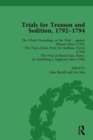 Trials for Treason and Sedition, 1792-1794, Part I Vol 1 - Book
