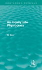 An Inquiry into Physiocracy (Routledge Revivals) - Book