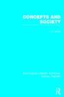 Concepts and Society - Book