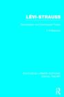 Levi-Strauss (RLE Social Theory) : Structuralism and Sociological Theory - Book