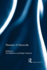 Elements of Genocide - Book