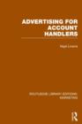 Advertising for Account Holders (RLE Marketing) - Book