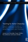Teaching for Active Citizenship : Moral values and personal epistemology in early years classrooms - Book