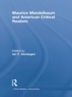 Maurice Mandelbaum and American Critical Realism - Book