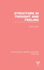 Structure in Thought and Feeling (PLE: Emotion) - Book