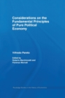 Considerations on the Fundamental Principles of Pure Political Economy - Book