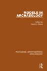 Models in Archaeology - Book