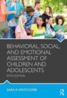 Behavioral, Social, and Emotional Assessment of Children and Adolescents - Book