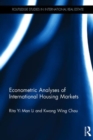 Econometric Analyses of International Housing Markets - Book