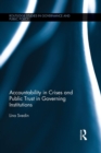 Accountability in Crises and Public Trust in Governing Institutions - Book