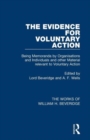 The Evidence for Voluntary Action (Works of William H. Beveridge) - Book