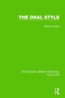 The Oral Style (RLE Folklore) - Book