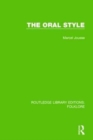 The Oral Style (RLE Folklore) - Book