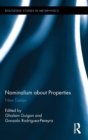 Nominalism about Properties : New Essays - Book