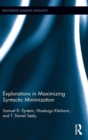 Explorations in Maximizing Syntactic Minimization - Book