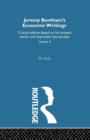 Jeremy Bentham's Economic Writings : Volume Two - Book