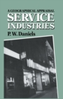 Service Industries : A Geographical Appraisal - Book
