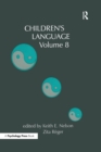 Children's Language : Volume 8 - Book