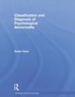 Classification and Diagnosis of Psychological Abnormality - Book