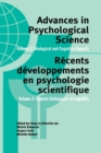 Advances in Psychological Science, Volume 2 : Biological and Cognitive Aspects - Book