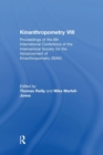 Kinanthropometry VIII : Proceedings of the 8th International Conference of the International Society for the Advancement of Kinanthropometry (ISAK) - Book