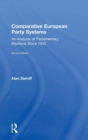 Comparative European Party Systems : An Analysis of Parliamentary Elections Since 1945 - Book