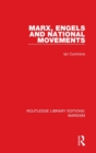 Marx, Engels and National Movements (RLE Marxism) - Book