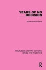 Years of No Decision - Book