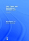 Text, Cases and Materials on Contract Law - Book
