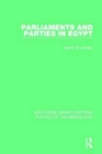 Parliaments and Parties in Egypt - Book