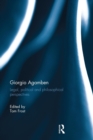 Giorgio Agamben : Legal, Political and Philosophical Perspectives - Book
