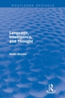Language, Intelligence, and Thought - Book