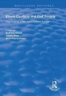 Ethnic Conflicts and Civil Society : Proposals for a New Era in Eastern Europe - Book