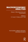 Macroeconomic Analysis : Essays in macroeconomics and econometrics - Book